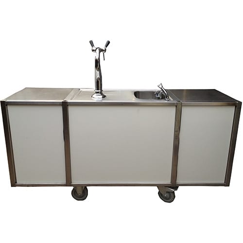 mobielebaruitvouwbaar Mobiele Bar Uitvouwbaar 2 meter zonder bierafname - Afbeelding 1